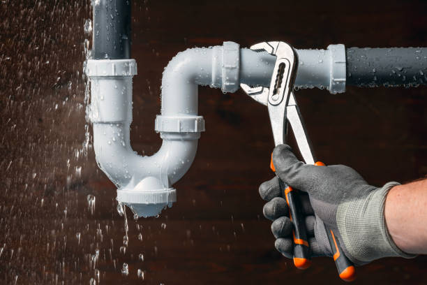 Professional Pipe Repair technician working in Pennville, IN